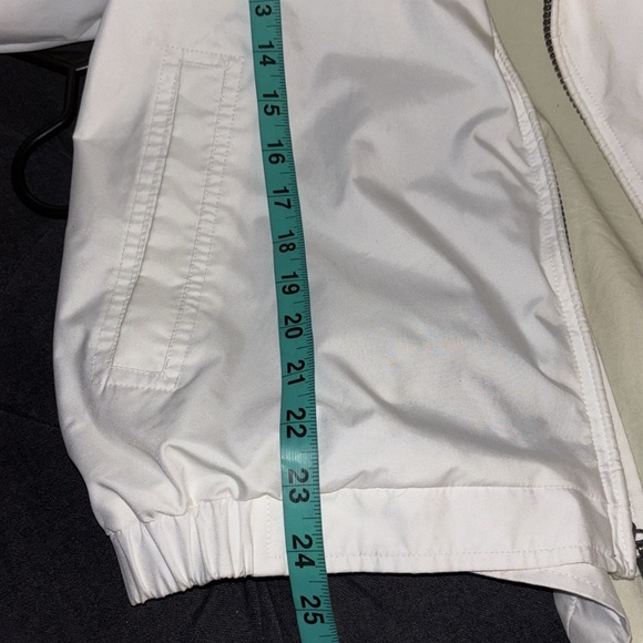Liz Claiborne The Micro off white golf light jacket Sz M - Picture 11 of 16